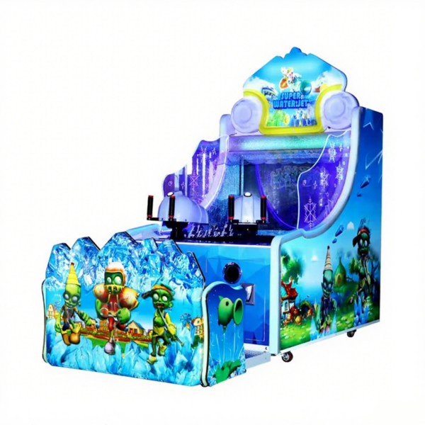 Атракцион с водяными пушками