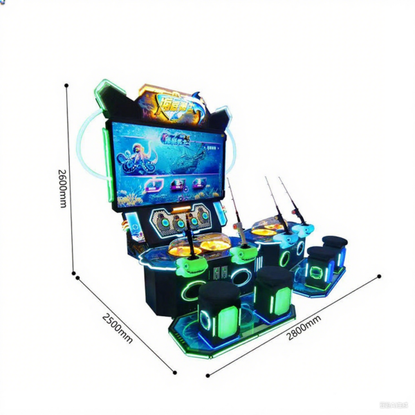 Аркадный аттракцион рыбалка для детей