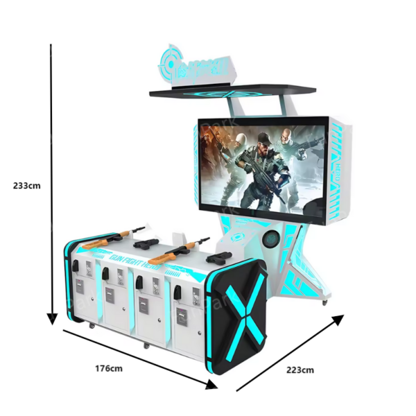 Arcade shooting machine