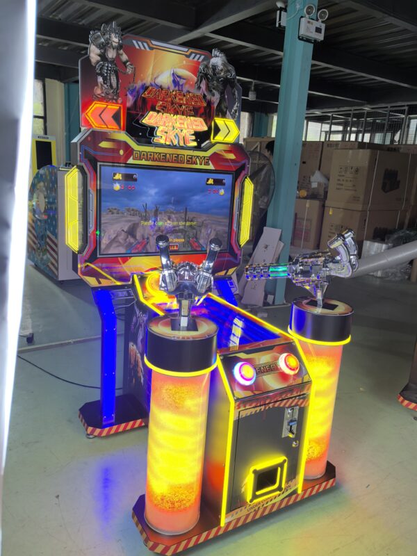 Arcade shooting machine